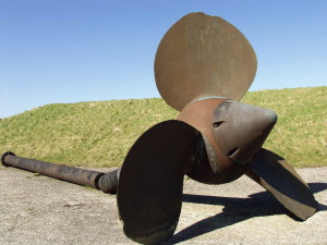 Propeller from the Hampshire